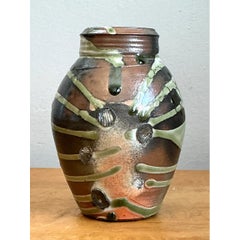 Vintage Abstract Ceramic Vase