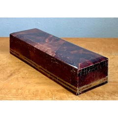Vintage Coconut Shell Decorative Box