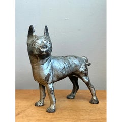 Vintage Cast Iron Dog Doorstop