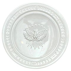 Vintage Italian Eagle Motif Ceramic Platter