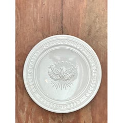 Vintage Italian Eagle Motif Ceramic Platter