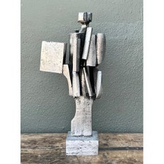 Vintage Don Drumm Abstract Metal Sculpture
