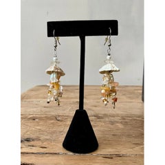 Vintage Boho Drop Shell Earrings