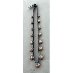Vintage Brass Sleigh Bells on Leather Strap