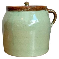 Vintage Maine Handcrafted Ceramic Storage Jar