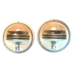 ASEA Scandia Vintage Bubble Wall Sconces - Pair