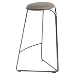 Taburete Flow Hi de Enrico Girotti  Edición Ultrablack