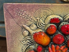 Large Stoneware Wall Relief by Bertil Vallien for Gustavsberg, Sweden, 1960s