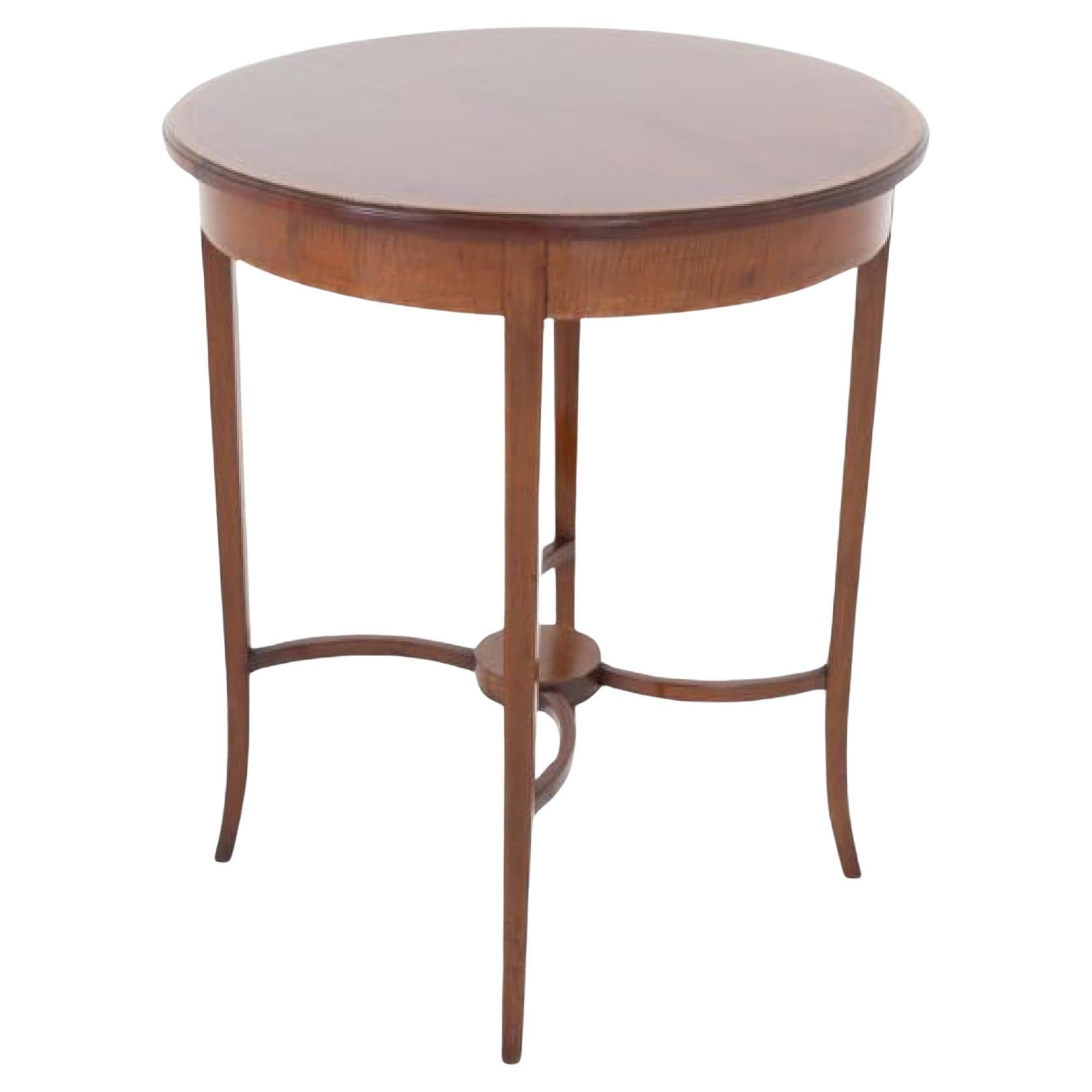 Table d'appoint Sheraton Acajou Antique Revival en vente