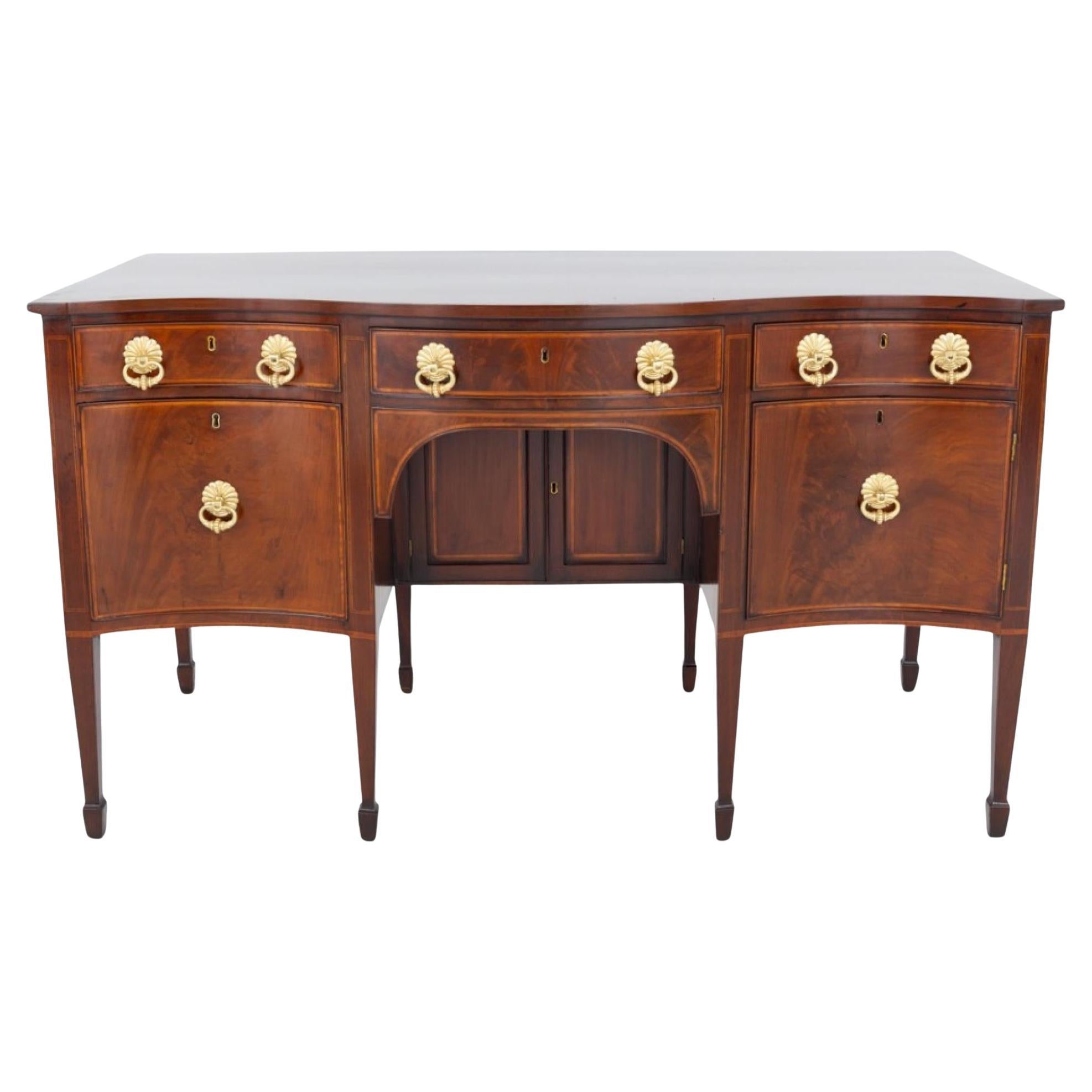 Period Georgian Sideboard Mahogany Server