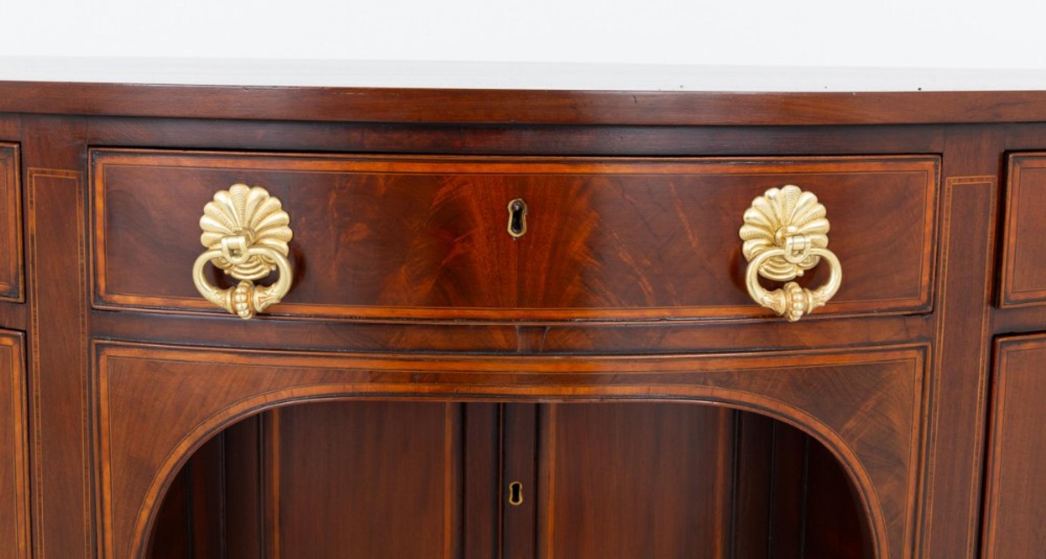 Period Georgian Sideboard Mahogany Server For Sale 3