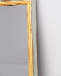 Antique French Pier Mirror Gilt 19th Century