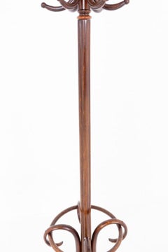 Antique Hatstand Bentwood Beechwood Hall Rack