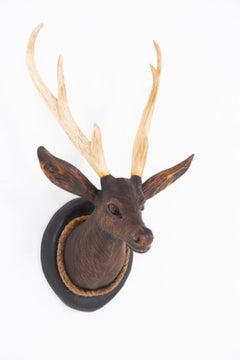 Black Forest Stags Head Antlers Lodge Chic