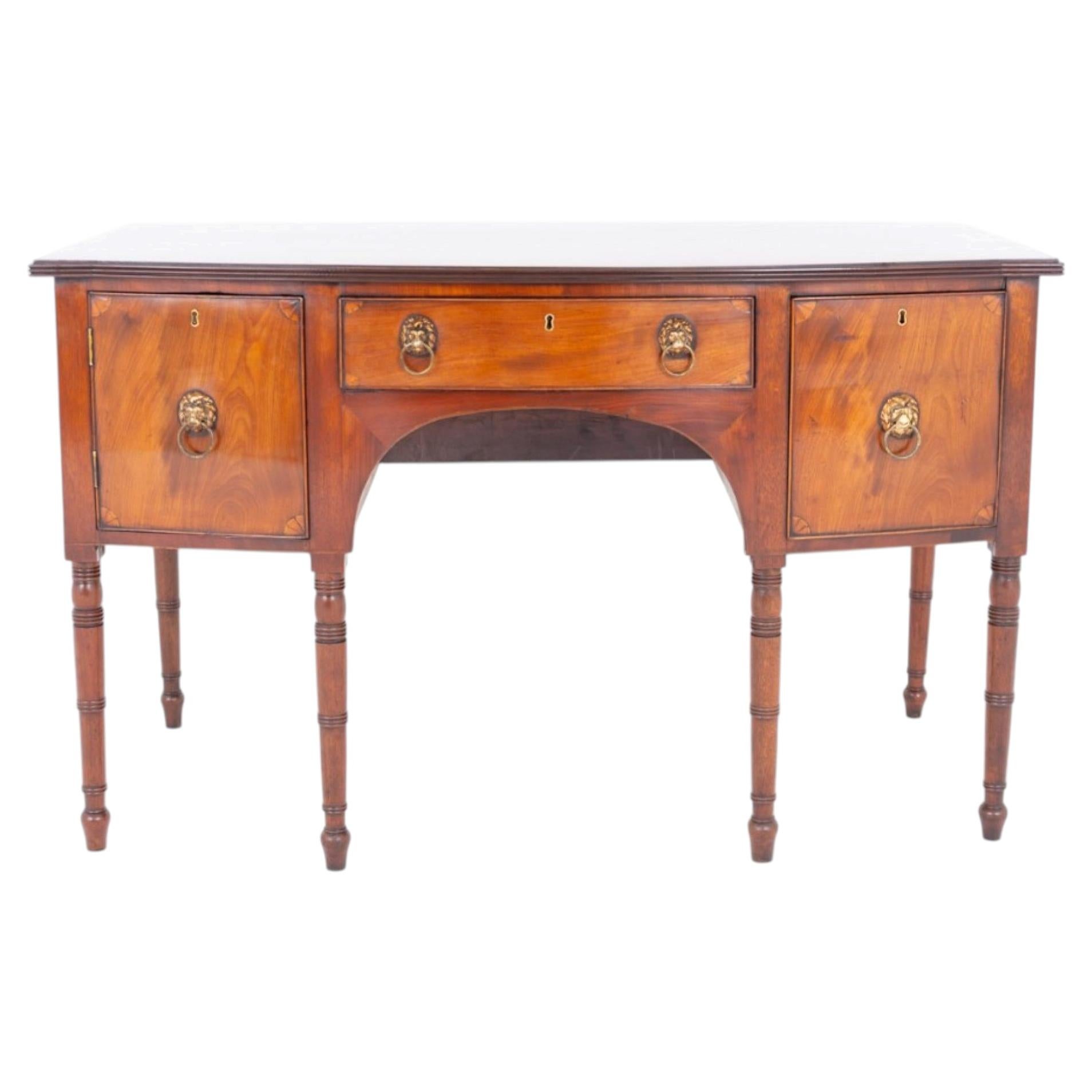 Georgianisches Mahagoni-Sideboard, antikes Servierbuffet, 1790 im Angebot