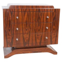 Commode Art déco - Meuble commode en bois de rose