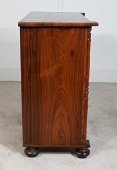 Campaign Military Chest of Drawers Circa 1840 Colonial Furniture