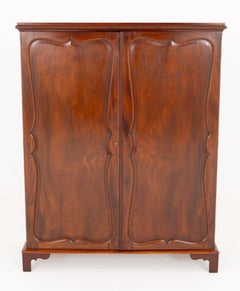 Georgian Revival Side Cabinet Mahogany 1880