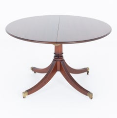 Regency Revival Dining Table Six Seater Mahogany Extending 1920