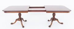 Regency Dining Table Pedestal Extending Mahogany 1870