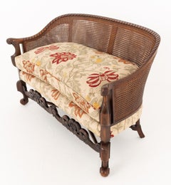 Bergere Suite Sofa Arm Chairs Settee Carolean 1875