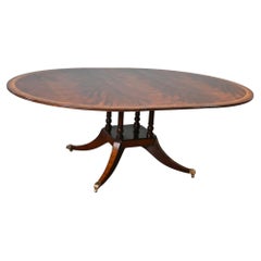 Regency Revival Flame Mahogany Extending Dining Table