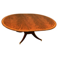 Regency Revival Flame Mahogany Extending Dining Table