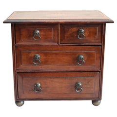 Antique Mahogany Apprentice Chest of Drawers Georgian Revival