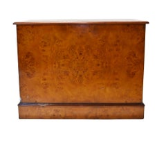 Regency Filing Cabinet - Double Chest Drawers Satinwood