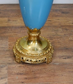XL French Classical Urns Empire Revival Vase Porcelain Ormolu