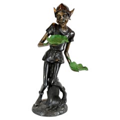 Bronze Pixie Statue - Garden Fairey Elph Pixy