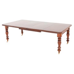 Victorian Extending Dining Table Mahogany 10 Seater 1860
