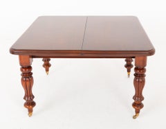 Victorian Extending Dining Table Mahogany 10 Seater 1860