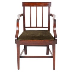 Period Georgian Arm Chair Mahogany 1790