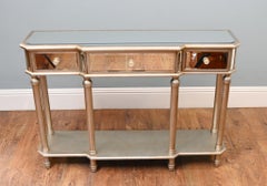 Art Deco Mirrored Console Dressing Table