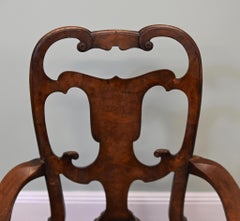 Victorian Queen Anne Style Armchair Circa 1880