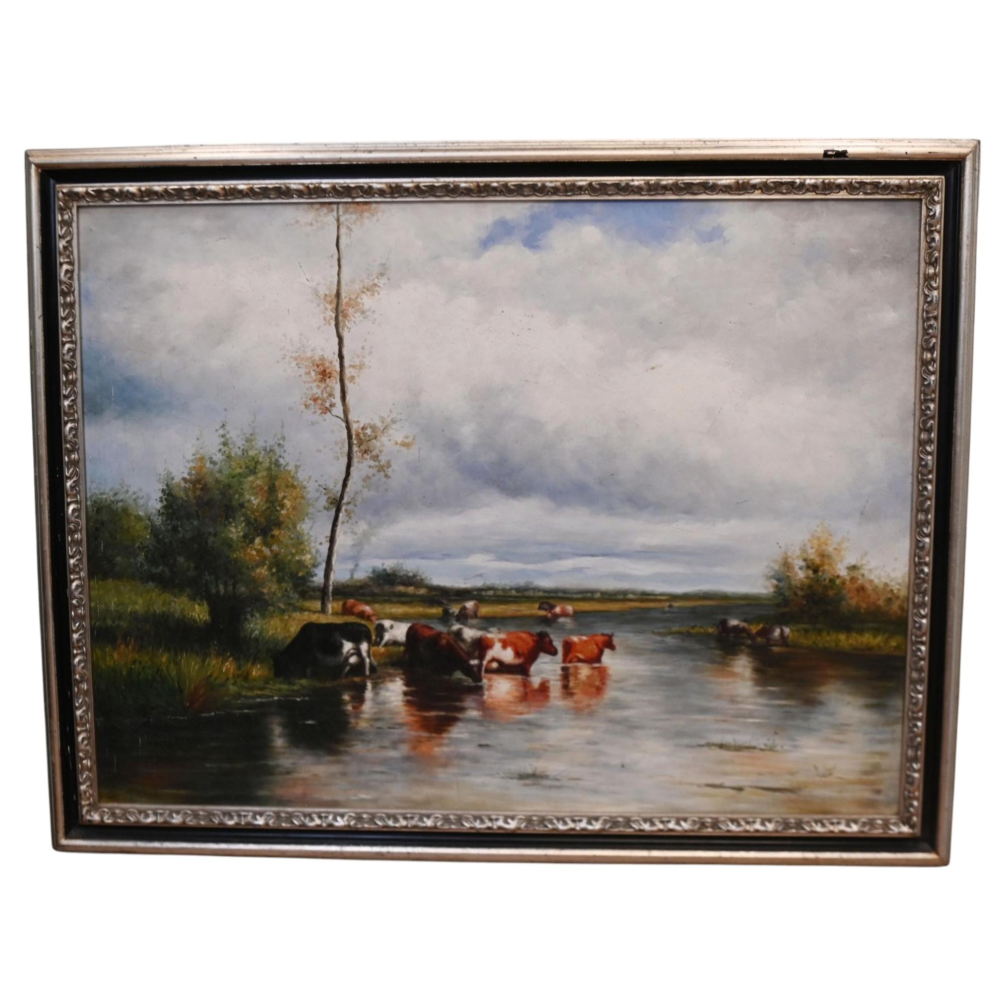 What is pastoral landscape?