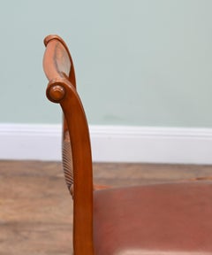Regency Style Rope Back Side Chair with Paw Feet