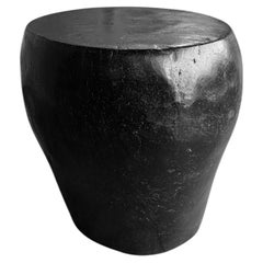 Solid Stone Side Table / Pedestal from Java, Indonesia
