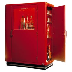 Meuble de bar en métal Müller