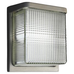 Vintage Industrial Holophane Wall Light, c.1950s France