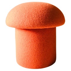 Pouf Mushroom en laine Carrot