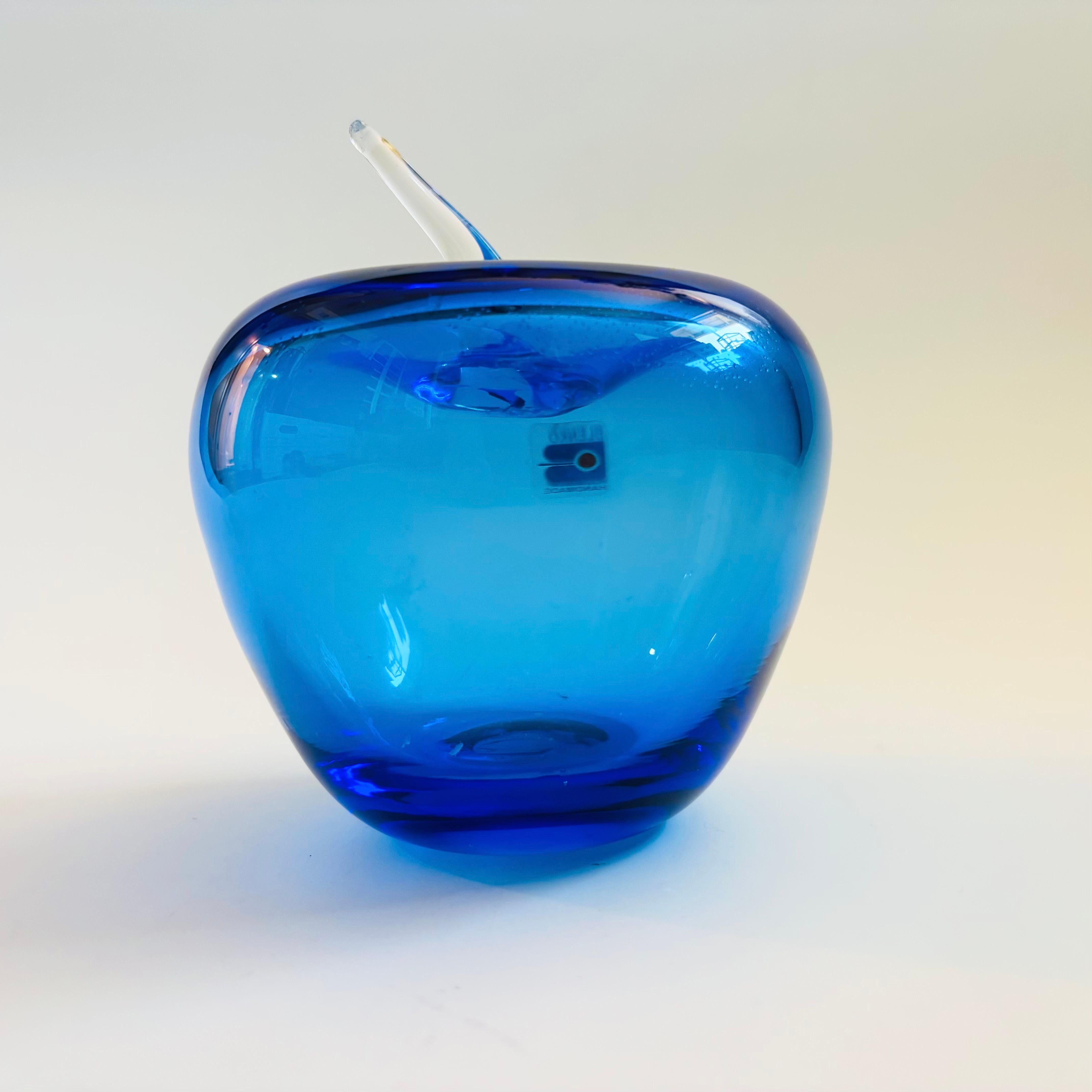 Blenko Kunstglas Apfel im Zustand „Gut“ im Angebot in Fairfield, CA