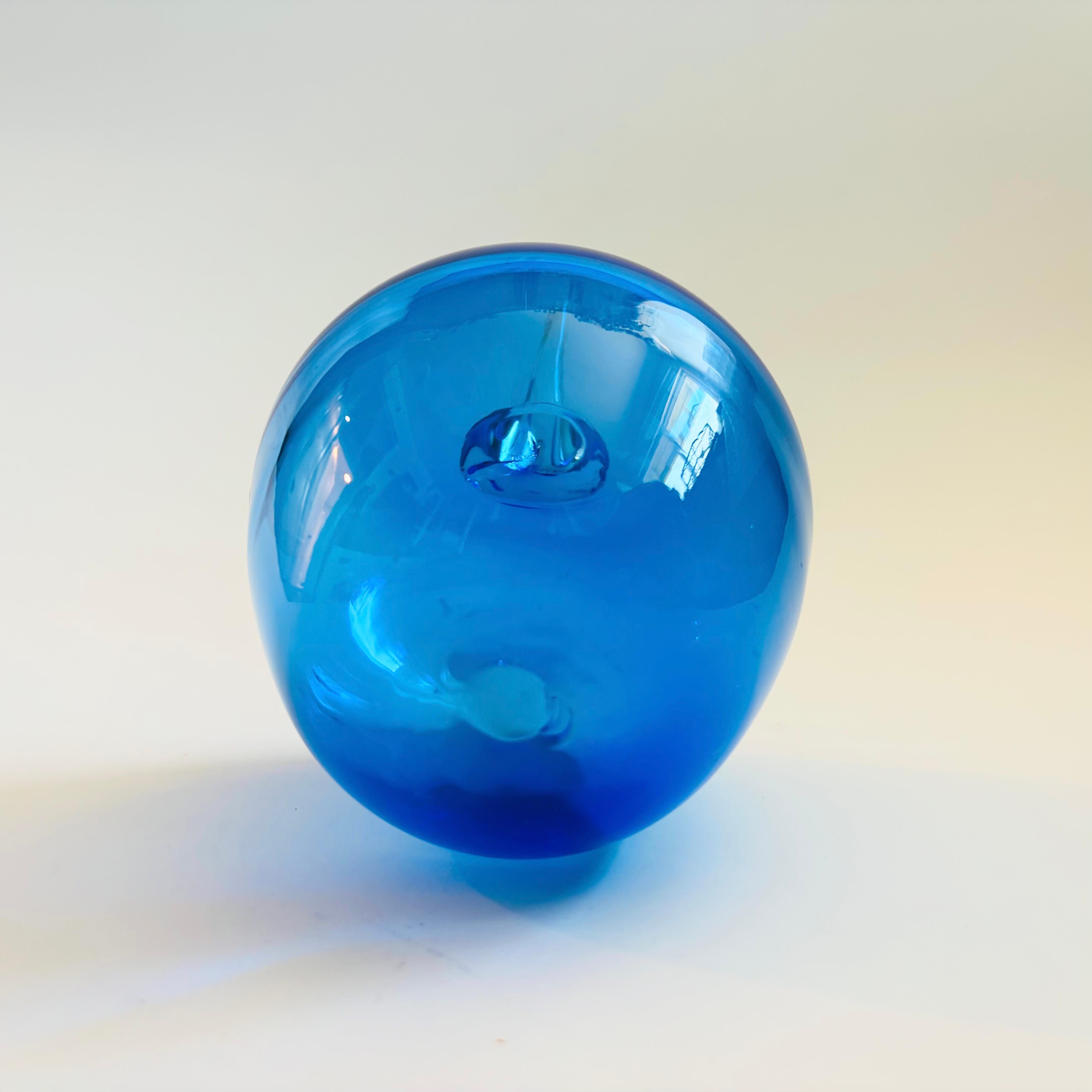 Blenko Kunstglas Apfel (Glas) im Angebot