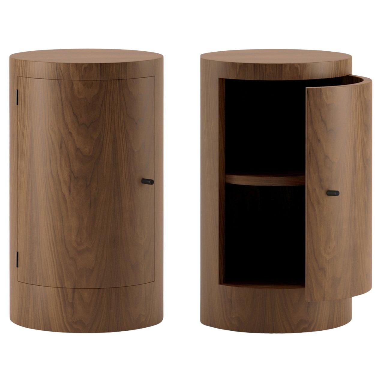 Pareja de Mesillas de Noche Constant en Nogal by Master for Lemon