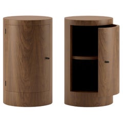 Pair of Constant Night Stands in Walnut by Master for Lemon