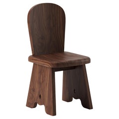 Chaise Rambling en bois d
acajou africain par Yaniv Chen pour Lemon