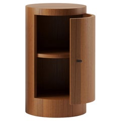 Constant Night Stand Single Right unit in Iroko Wood by Lemon