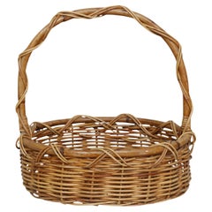 Cestas decorativas de fibra natural