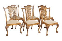 Sillas de comedor Chippendale de Maitland-Smith, juego de 6